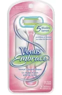 Gillette Venus Embrace strojek + 2 břity Gillette Venus Embrace strojek + 2 břity