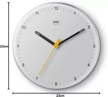 Nástěnné hodiny BC26W-DCF