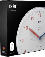 Nástěnné hodiny Braun BC26-TW